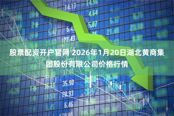 股票配资开户官网 2026年1月20日湖北黄商集团股份有限公司价格行情
