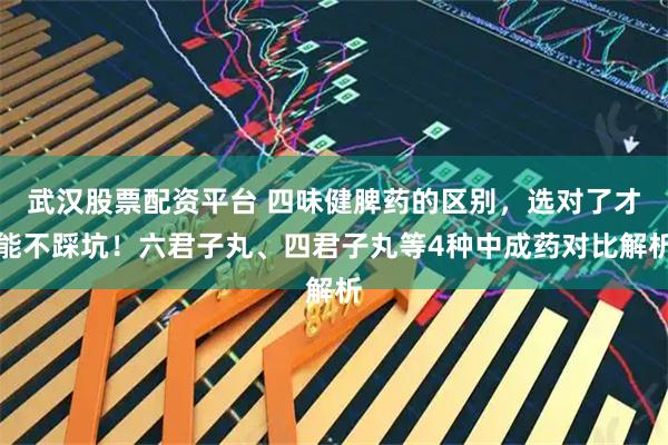武汉股票配资平台 四味健脾药的区别，选对了才能不踩坑！六君子丸、四君子丸等4种中成药对比解析